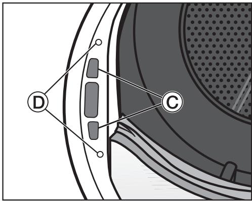 MIELE 505 WP - Changer le système de fermeture de porte du sèche-linge - 2