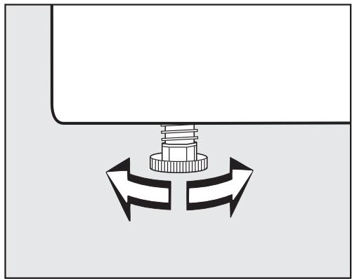MIELE 505 WP - Ajustement du sèche-linge - 2