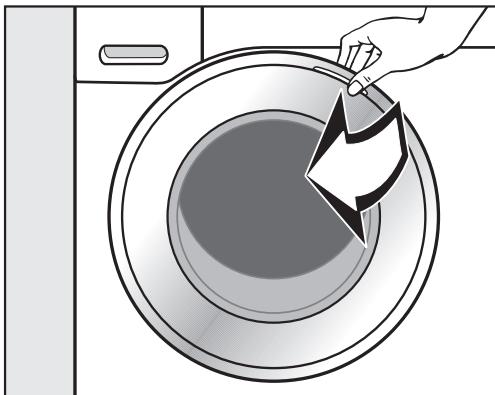 MIELE 505 WP - Ouvrir la porte - 1
