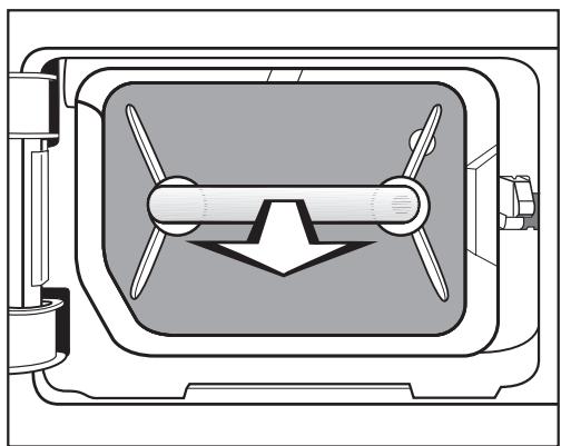 MIELE 505 WP - Démonter le filtre - 2