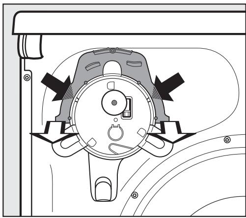 MIELE 505 WP - Vidange dans un évier / écoullement au sol - 1