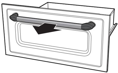 SMEG TR4110IGR - Utilisation du compartiment de rangement - 1