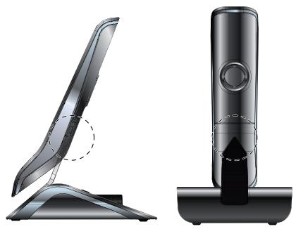 SAGEMCOM DD770A - Mettre en charge le combiné - 2