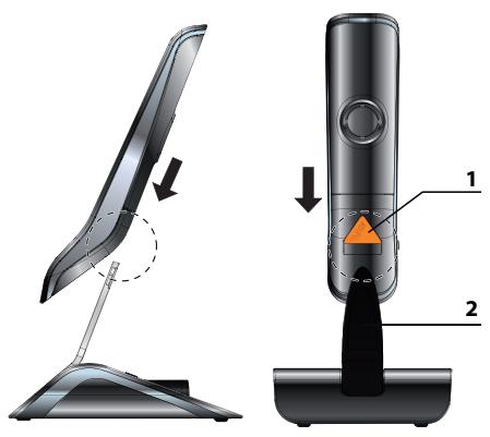 SAGEMCOM DD770A - Mettre en charge le combiné - 1