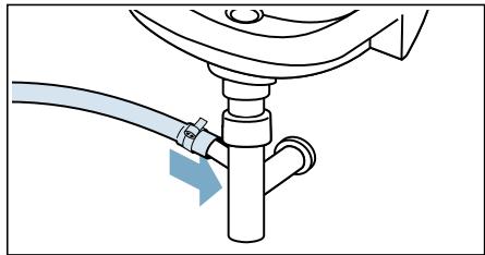 BOSCH WNA14409FF - ■ Écoulement dans un siphon - 1