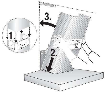 BOSCH DKE645/DKE945 - Length of the connecting cable: 1.30m If it is necessary to wire the extractor hood directly into the mains: - 5