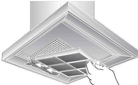 BOSCH DKE645/DKE945 - Montar el filtro: - 1