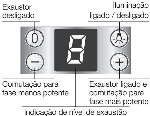 BOSCH DKE645/DKE945 - Comando do exaustor - 1