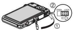 CASIO EX-S10 - Pour insérer une carte mémoire - 5