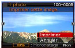 CASIO EX-S10 - Utilisez [] et [] pour spécifique l'option d'impression souhaitée. - 1