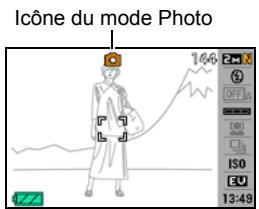 CASIO EX-S10 - Appuyez sur [O] (REC) pourmettre l'appareil photo en service. - 1