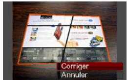CASIO EX-S10 - Utilisez [▲] et [▼] pour sélectionner « Corriger», puis appuyez sur [SET]. - 1