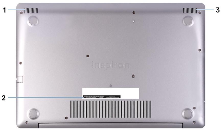 DELL Inspiron 15 3584 - Partie inférieure - 1
