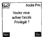 SAGEM D70V - Accès privilégié - 4