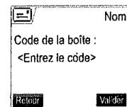 SAGEM D70V - Créer une botte personnelle - 2