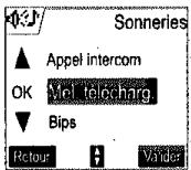 SAGEM D70V - Supprimer une méthode téléchargée - 1
