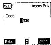 SAGEM D70V - Accès privilégié - 3