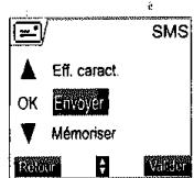 SAGEM D70V - Envoyer un SMS - 3
