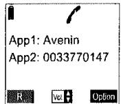 SAGEM D70V - En cours de communication - 5