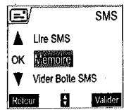 SAGEM D70V - Visualiser l'état de la mémoire - 2