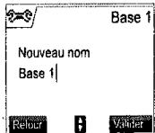 SAGEM D70V - Renommer la base - 4