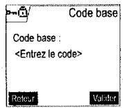 SAGEM D70V - Définir des préfixes interdits - restrictions d'appels - 3