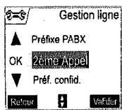 SAGEM D70V - 2ÈME appel (selon opérateur) - 1