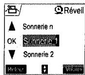 SAGEM D70V - Modifier la sonnerie du réveil - 1