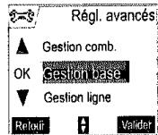 SAGEM D70V - Supprimer l'inscription d'un combiné - 1