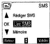SAGEM D70V - Supprimer un SMS mélodie - 1