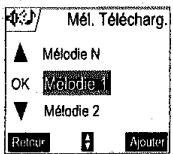 SAGEM D70V - Télécharger une méthode à partir d'un SMS méloïde - 3
