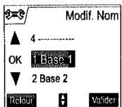 SAGEM D70V - Renommer la base - 3