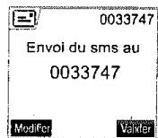 SAGEM D70V - Envoyer un SMS - 6