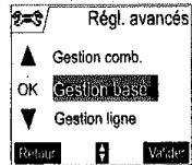 SAGEM D70V - Réinitialiser la base - 1