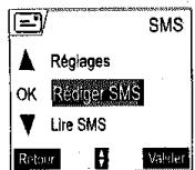 SAGEM D70V - Envoyer un SMS - 1