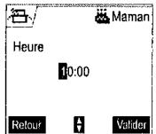 SAGEM D70V - Ajouter une nouvelle alerte anniversaire (ou agenda) - 4