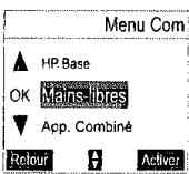 SAGEM D70V - Recevoir un appel - 4