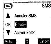 SAGEM D70V - Réaliser un envoi + - 1