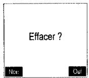 SAGEM D70V - Effacer toutes vos annonces personnelles - 3