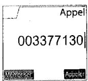 SAGEM D70V - Recevoir un appel - 1