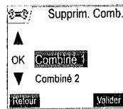SAGEM D70V - Supprimer l'inscription d'un combiné - 3