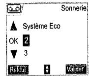 SAGEM D70V - Nombre de sonneries - 3