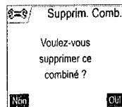 SAGEM D70V - Supprimer l'inscription d'un combiné - 4