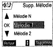 SAGEM D70V - Supprimer une méthode téléchargée - 3