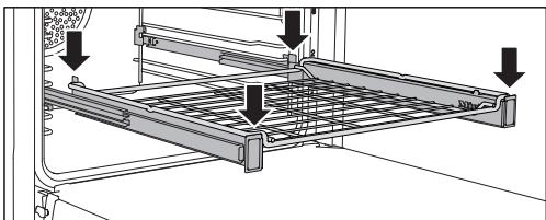 MIELE FOURDGC7665NRB - Rails coulissant flexiclips HFC71 - 3