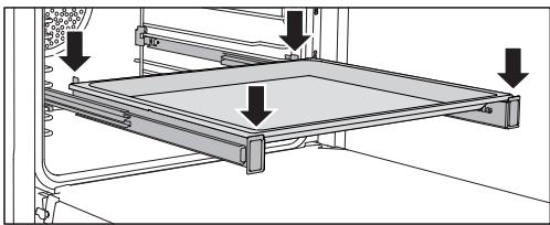 MIELE FOURDGC7665NRB - Rails coulissant flexiclips HFC71 - 2