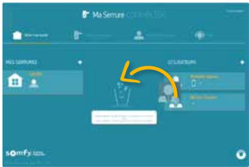SOMFY 4274164 - Supprimez un utilisateur - 2