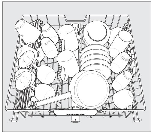 MIELE LAVE-VAISSELLE 5312 - Lave-vaiselle avec tiroir à couverts - 1
