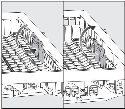 MIELE LAVE-VAISSELLE 5312 - Aménagement du tiroir 3D MultiFlex - 2