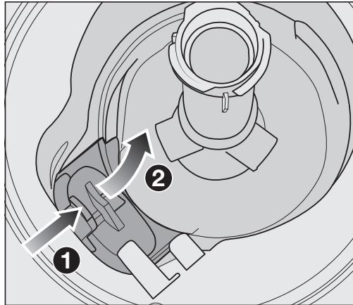 MIELE LAVE-VAISSELLE 5312 - Nettoyage de la pompé de vidange - 1
